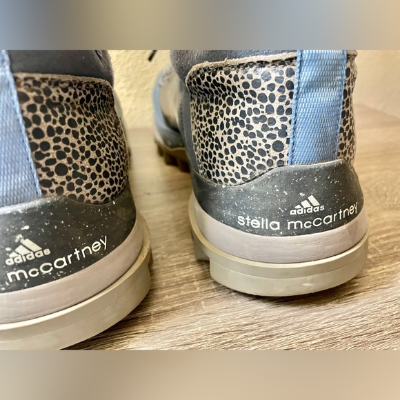 Adidas by Stella McCartney Women’s Size 8.5 Blue Eulampis Ankle Boots - Picture 4 of 11